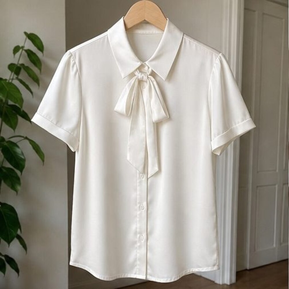 Ivory Smocked Top